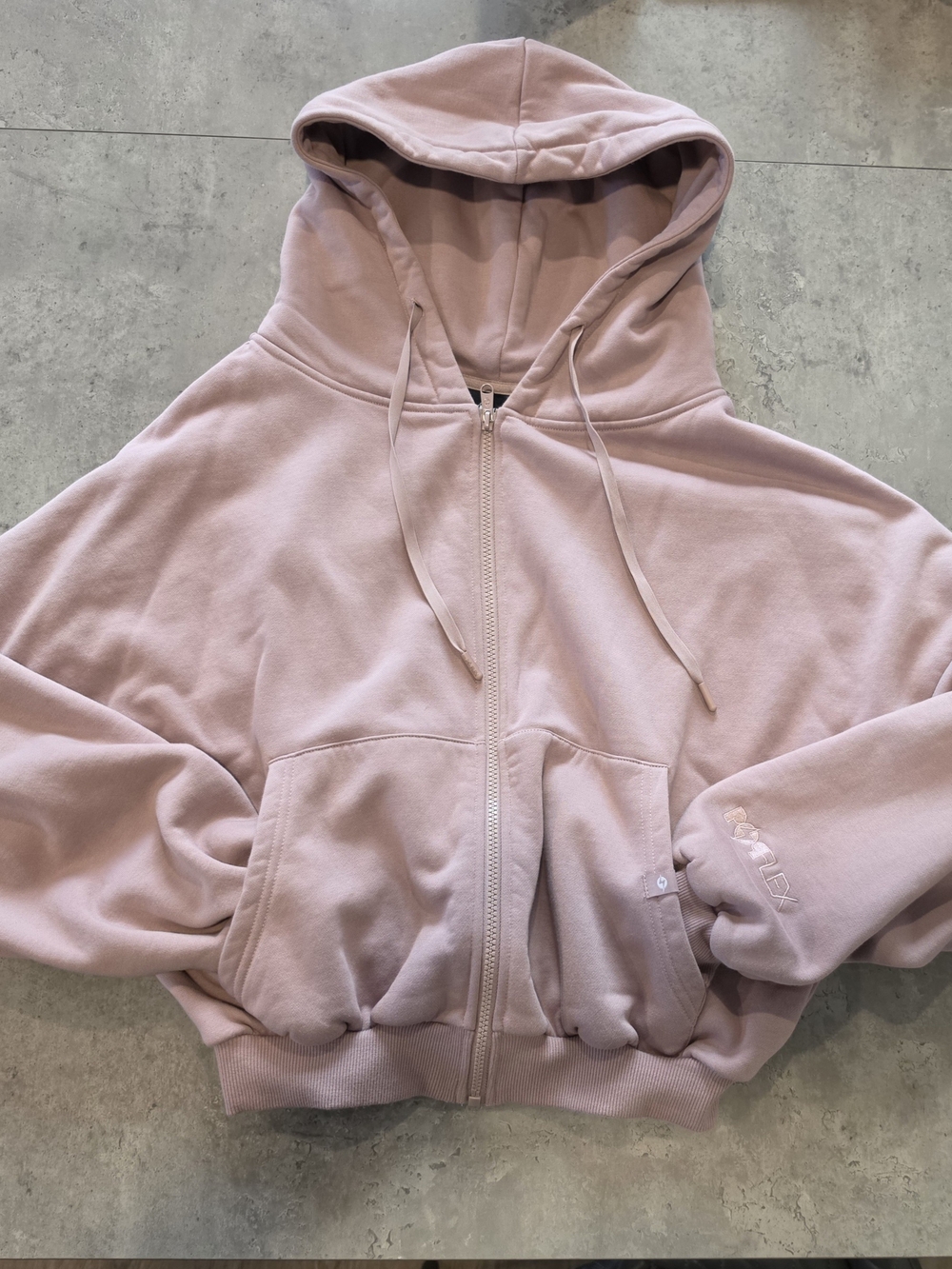 POPFLEX Zip Cloud Hoodie Mauvie XXS/XS